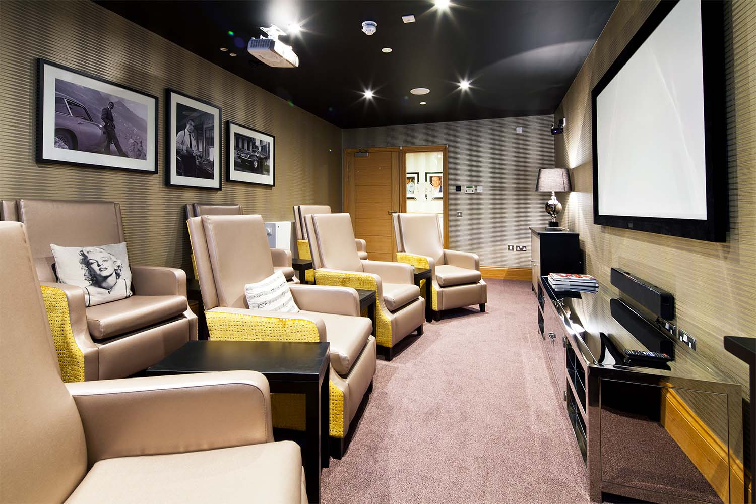 manor grange cinema room