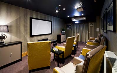 Cinema Room at Manor Grange
