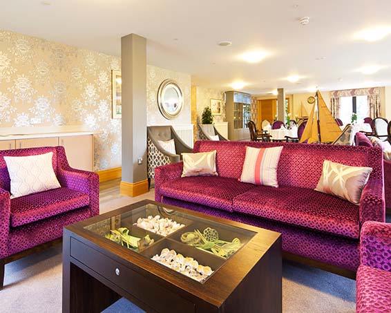 Living Room at Manor Grange Care Home
