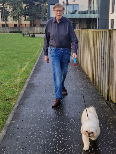 Therapy dogs visit Manor Grange Care Home