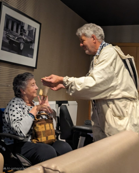 Bee keeping talk at Manor Grange Care Home